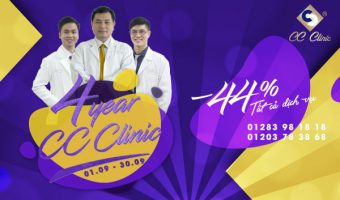 [SEPTEMBER EVENT] BUSTLING BIRTHDAY – PREFERENTIAL GOLD MONTH – 44% SHOCK DISCOUNT FOR ALL CC CLINIC SERVICES　